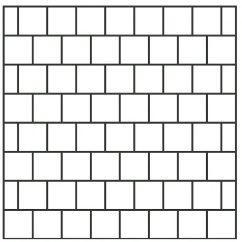 Option 2. Block Paving Patterns. Stack Bond