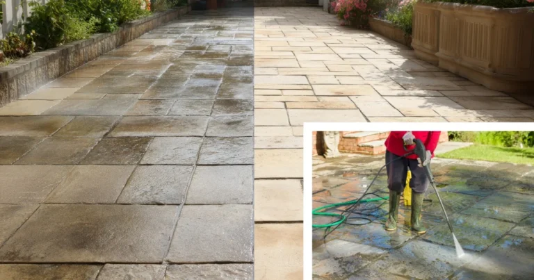 How To Clean Sandstone Paving Safely And Effectively