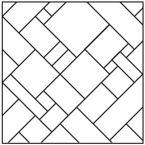 Option 5. Block Paving Patterns. Random Course Pattern